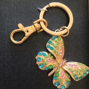 NWT MONET Butterfly Keychain